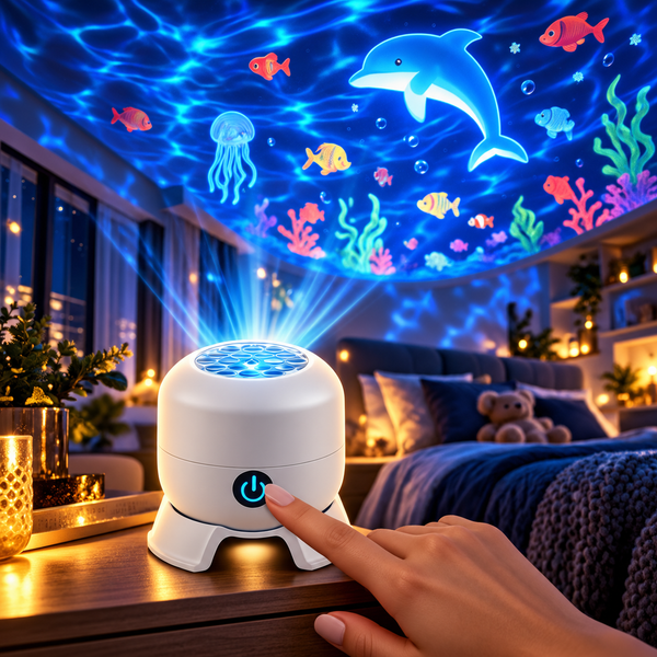 Lampa Magică Rotativă 360°